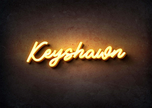 Free photo of Glow Name Profile Picture for Keyshawn