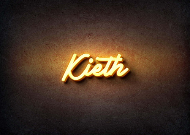 Free photo of Glow Name Profile Picture for Kieth