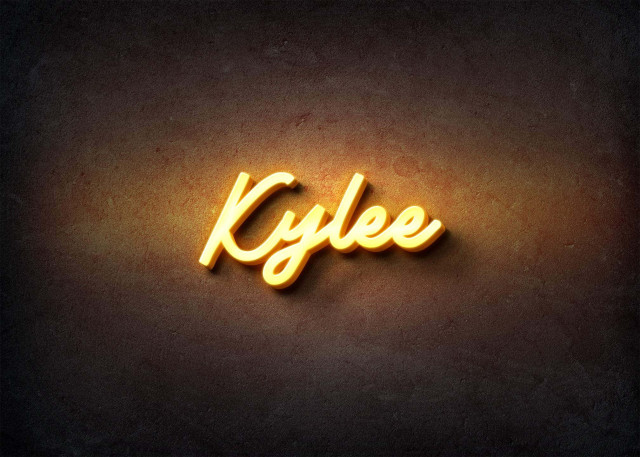 Free photo of Glow Name Profile Picture for Kylee
