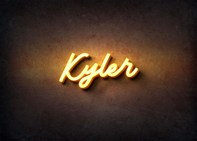 Free photo of Glow Name Profile Picture for Kyler