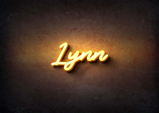 Free photo of Glow Name Profile Picture for Lynn