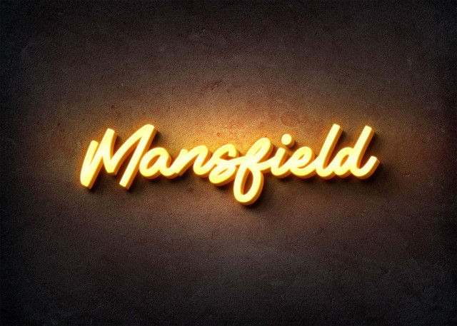 Free photo of Glow Name Profile Picture for Mansfield