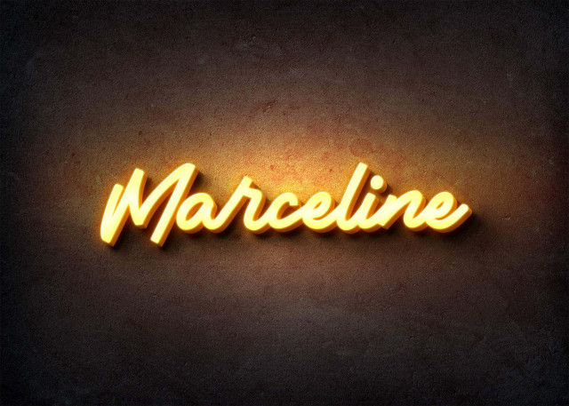 Free photo of Glow Name Profile Picture for Marceline