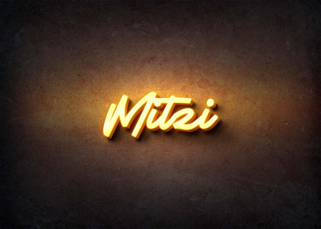 Free photo of Glow Name Profile Picture for Mitzi