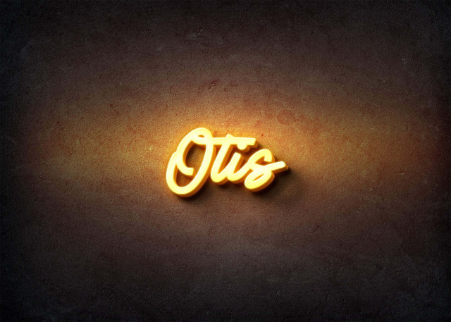 Free photo of Glow Name Profile Picture for Otis
