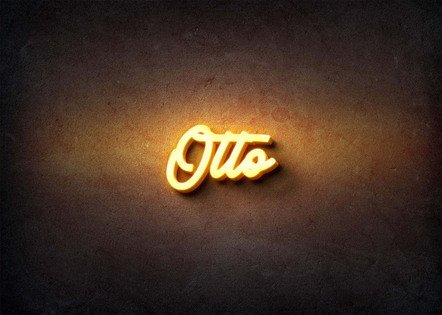 Free photo of Glow Name Profile Picture for Otto