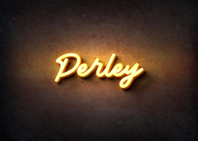 Free photo of Glow Name Profile Picture for Perley