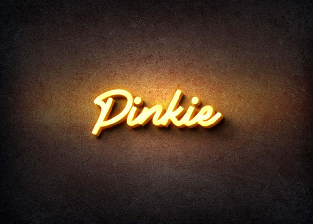 Free photo of Glow Name Profile Picture for Pinkie