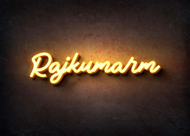 Free photo of Glow Name Profile Picture for Rajkumarm