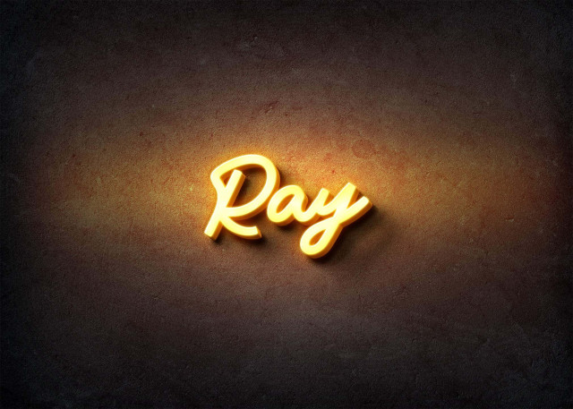Free photo of Glow Name Profile Picture for Ray