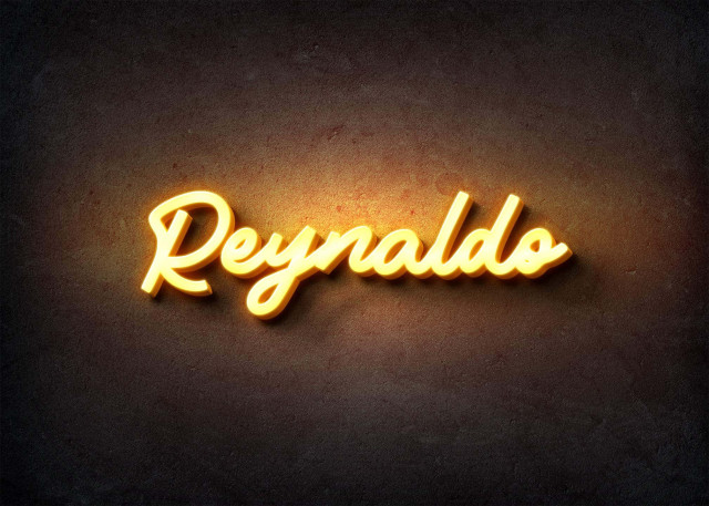 Free photo of Glow Name Profile Picture for Reynaldo