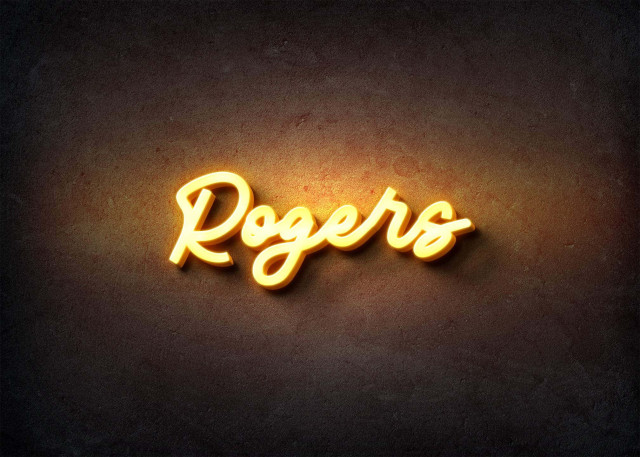 Free photo of Glow Name Profile Picture for Rogers