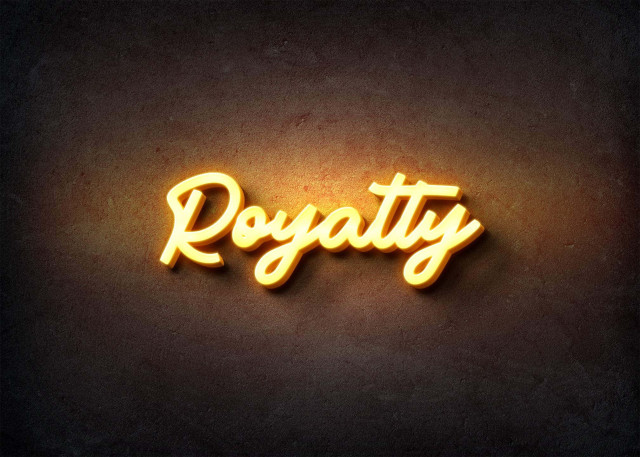 Free photo of Glow Name Profile Picture for Royalty