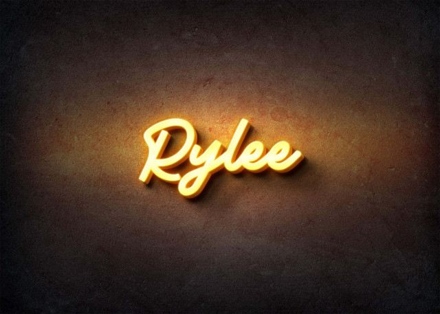 Free photo of Glow Name Profile Picture for Rylee