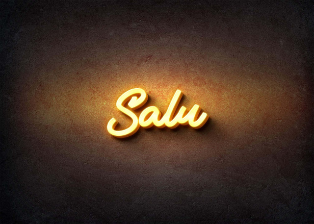 Free photo of Glow Name Profile Picture for Salu