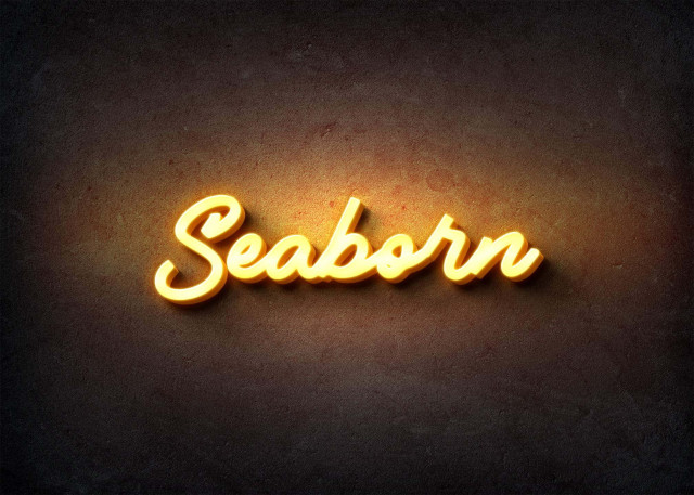 Free photo of Glow Name Profile Picture for Seaborn
