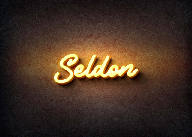 Free photo of Glow Name Profile Picture for Seldon