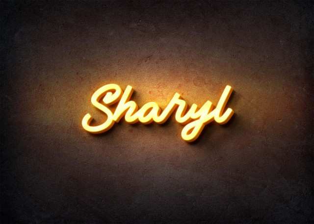 Free photo of Glow Name Profile Picture for Sharyl