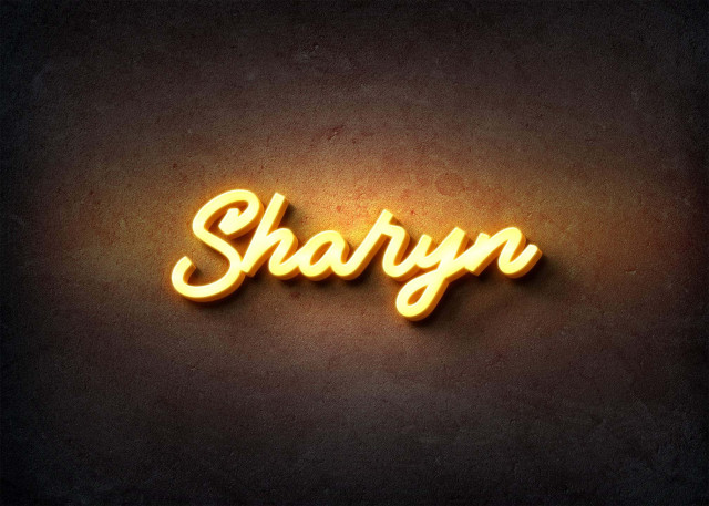 Free photo of Glow Name Profile Picture for Sharyn