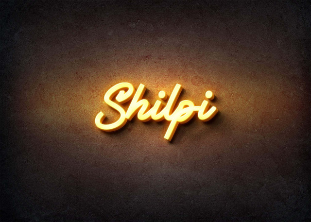 Free photo of Glow Name Profile Picture for Shilpi