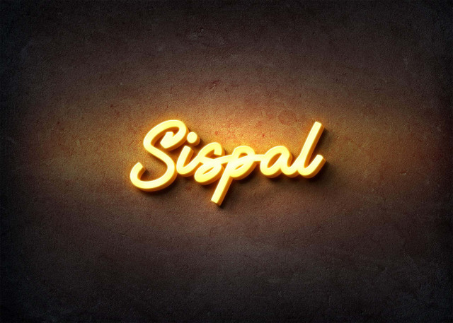 Free photo of Glow Name Profile Picture for Sispal