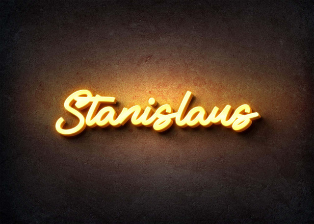 Free photo of Glow Name Profile Picture for Stanislaus