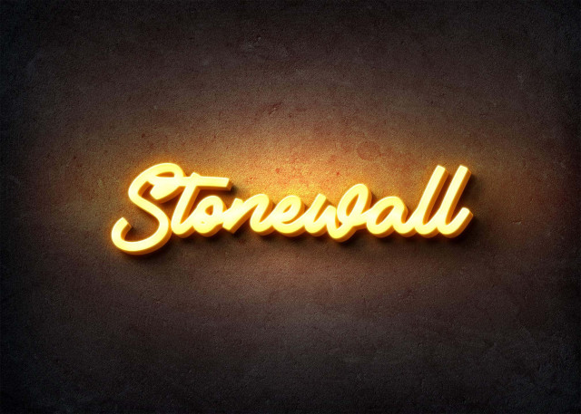 Free photo of Glow Name Profile Picture for Stonewall
