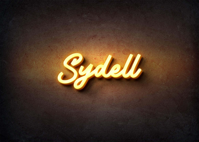 Free photo of Glow Name Profile Picture for Sydell