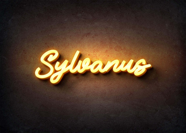 Free photo of Glow Name Profile Picture for Sylvanus