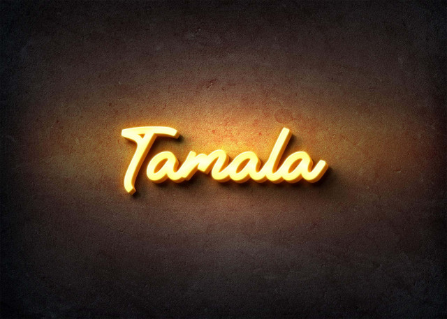 Free photo of Glow Name Profile Picture for Tamala