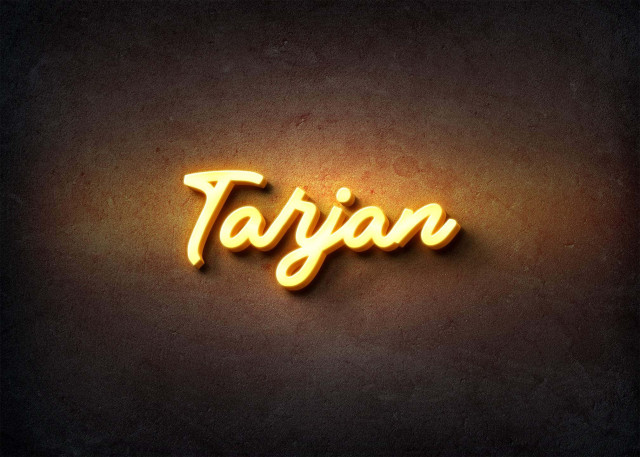 Free photo of Glow Name Profile Picture for Tarjan