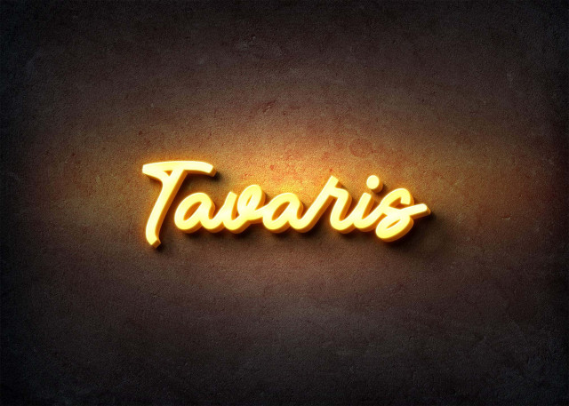 Free photo of Glow Name Profile Picture for Tavaris