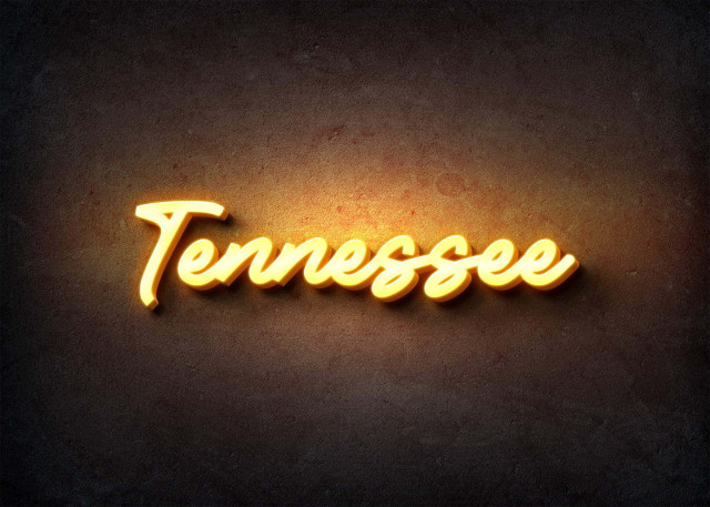 Free photo of Glow Name Profile Picture for Tennessee