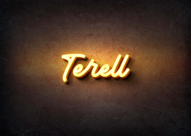 Free photo of Glow Name Profile Picture for Terell