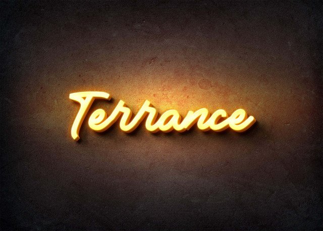 Free photo of Glow Name Profile Picture for Terrance