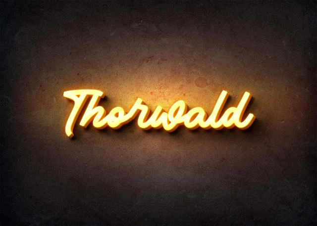 Free photo of Glow Name Profile Picture for Thorwald