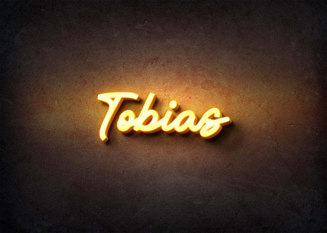 Free photo of Glow Name Profile Picture for Tobias
