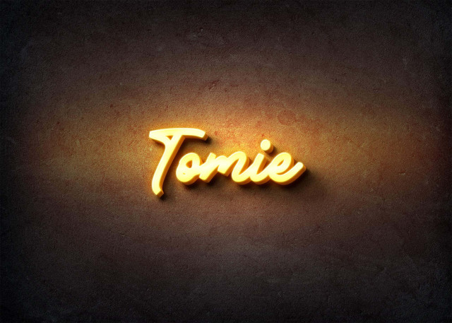 Free photo of Glow Name Profile Picture for Tomie