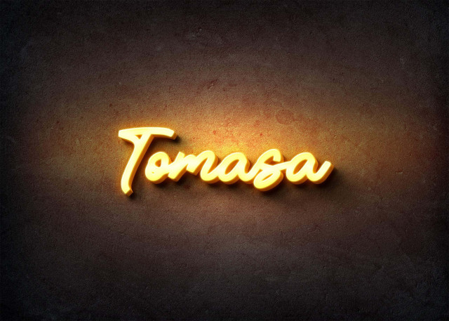 Free photo of Glow Name Profile Picture for Tomasa