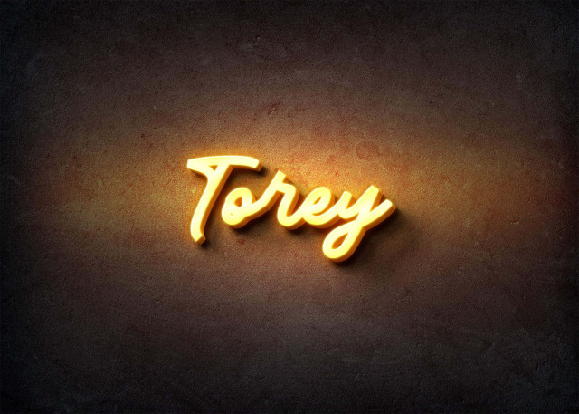 Free photo of Glow Name Profile Picture for Torey