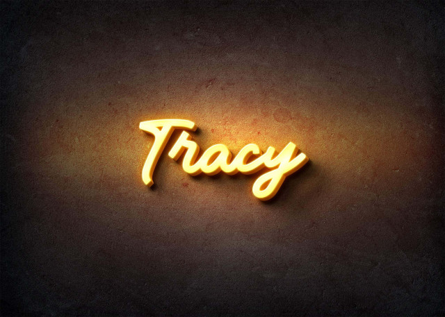 Free photo of Glow Name Profile Picture for Tracy