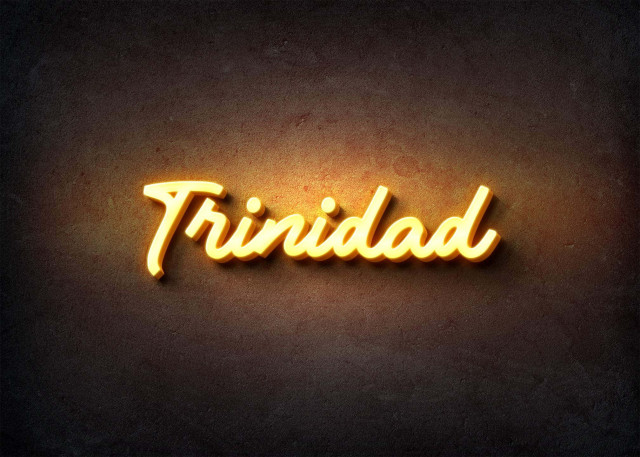 Free photo of Glow Name Profile Picture for Trinidad