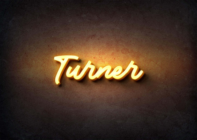 Free photo of Glow Name Profile Picture for Turner