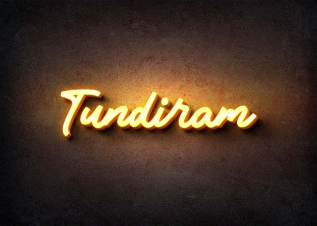 Free photo of Glow Name Profile Picture for Tundiram