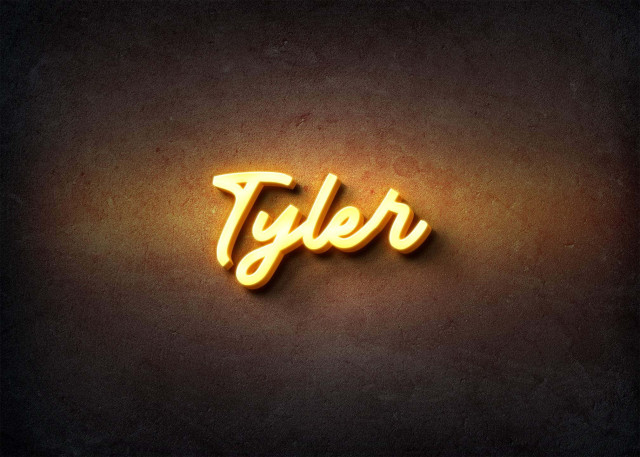 Free photo of Glow Name Profile Picture for Tyler