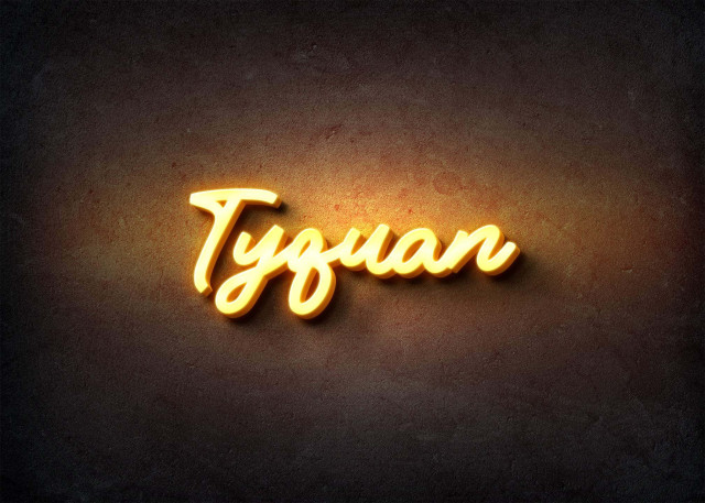 Free photo of Glow Name Profile Picture for Tyquan