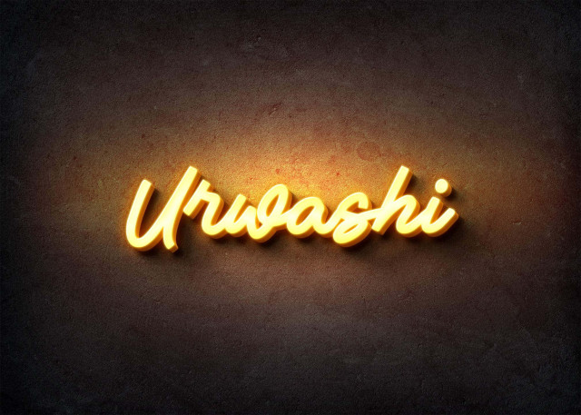 Free photo of Glow Name Profile Picture for Urwashi