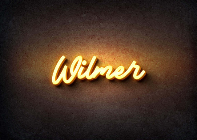 Free photo of Glow Name Profile Picture for Wilmer