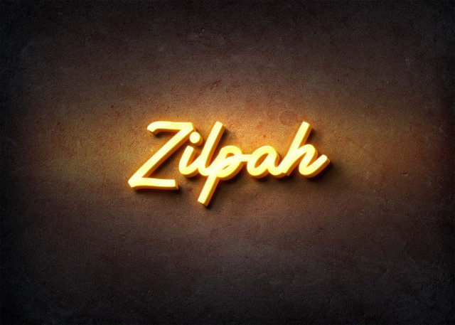 Free photo of Glow Name Profile Picture for Zilpah