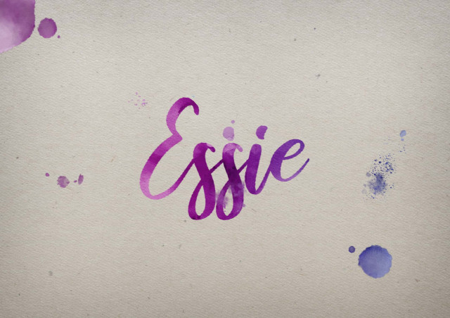 Free photo of Essie Watercolor Name DP